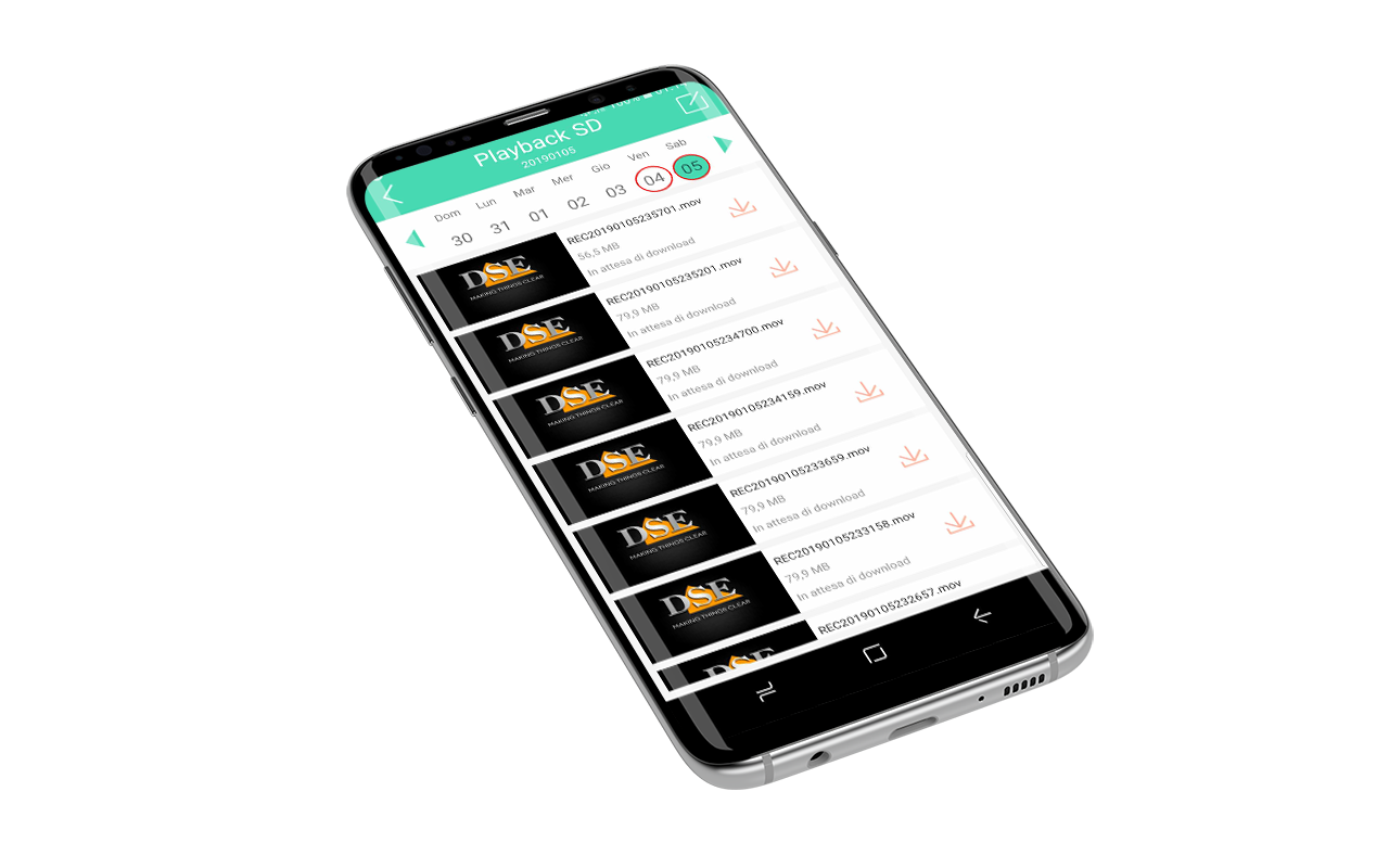 APP per telecamere IP nascoste